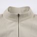 Women's Slimming Zip up Stand Collar Jacket European American Style Workwear Casual Versatile Short Top_ecoleips.com