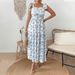 European American Plus-size Women's Clothing Cross-border 2024 Camisole Style Mid-length With Waist Cinching And_ecoleips.com
