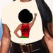 Summer European And American Cross-border Foreign Trade Wholesale T-shirts, Round-neck Casual Plus-size Loose_ecoleips.com