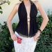 Women's Sexy Solid Color Backless Strapless Hollow out Slim Top Halter Neck Fashionable Summer New Arrivals European American Style_ecoleips.com