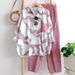 Women's Clothing Shirt Suit Women Autumn And Winter New Striped Suit Casual Long Sleeved Two Piece Suit_ecoleips.com