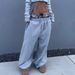 Women's Clothing Hip Hop Embroidered Camouflage Double Waistband Pants Sports Casual Sweatpants Straight Trousers For Men And Women_ecoleips.com