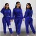 Elegant High Waist Sequin Pantsuit For Women - Long Sleeve Sparkly Trousers Set, Party Wear & Evening Outfit_ecoleips.com
