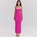 Wind Women's 2025 Summer New Mid Length Lace Wrapped Chest Strap Skirt Sexy Dress For Women_ecoleips.com