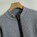Women's Clothing Fashion Suit Spring College Style Knitted Cardigan High Waist Miniskirt Two Piece Suit_ecoleips.com