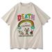 Death Is Coming T Shirt Funny Men/women Clothing Harajuku Vintage Unisex 100% Cotton Graphic T Shirts Classic Women Clothes_ecoleips.com