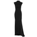 Elegant Fashionable Evening Dress For Women Round Neck Slim Fit Short Sleeve Trailing Dress Bestseller_ecoleips.com