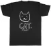 Women's T-Shirts Meow Mens T-Shirt Pet Kitten Cat Lover Unisex Tee Gift_ecoleips.com