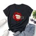 Fashion Women's Wear Brand Printing T-shirt Couples Dress Unisex T-shirt XS-4XL_ecoleips.com