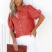 K New Imitation Denim Women's Shirt Cardigan_ecoleips.com