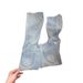 Women's High-Waisted Slim-Fitting Flared Jeans Sparkly Star Rhinestone Detail American Style Petite Spring Horse-Length Pants_ecoleips.com