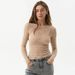 Women's Long Sleeve Slim Fit Round Neck Base Layer Top See Through Sexy Fashion Tee For Autumn Winter American Style_ecoleips.com