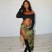 Women's Clothing Fashion Personality Street Camouflage Pocket Skirt_ecoleips.com