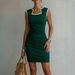 2024 New Summer Dress For Women Fashion Sleeveless Color Block Slim Fit Bodycon Dress Casual Party Evening Streetwear_ecoleips.com