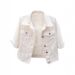 Women's Denim Jacket Short Casual Versatile Spring Autumn Fashion Outerwear_ecoleips.com