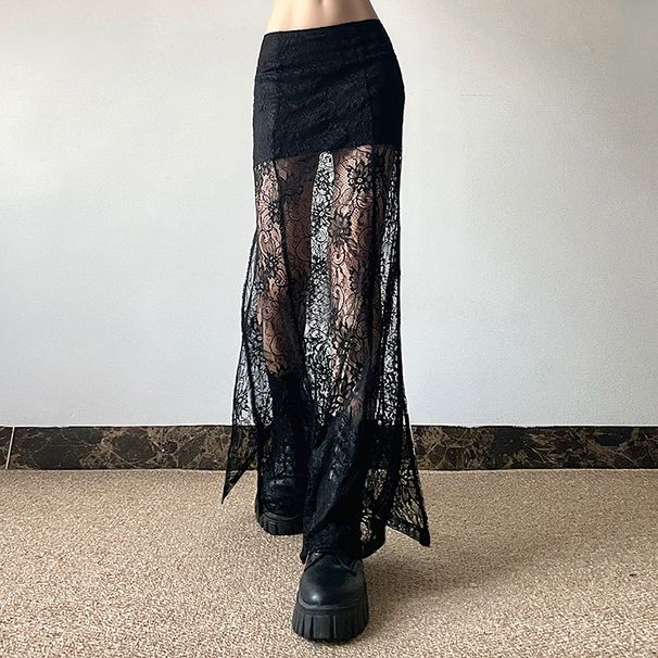 2024 Cross-Border European And American Style Summer New Women's Solid Color Slim Fit Bodycon Street Fashion High Waist_ecoleips.com