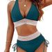 European And American Cross-border Swimwear For Women, Sexy Bikini, High-waisted Tight-fitting Best-selling_ecoleips.com
