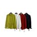 Women's Minimalist Lapel Embroidered Linen Shirt Drawstring Waist Elegant Commuter Top Spring Fashion_ecoleips.com
