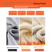 Women's Wide-Leg Pants For Autumn And Winter New Pumpkin Color Fleece-Lined Casual Petite Straight-Leg Scimitar_ecoleips.com