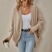 Aria Basics Aria Basics 2025 European And American Women's Fashion Autumn Winter New Solid Color Cardigan Mid-Length Knitted Sweater_ecoleips.com