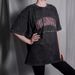 2024 Summer New Pure Cotton Sho Sleeve T-Shi For Women, Ins Trendy Brand, College Style Top, Washed Vintage Base_ecoleips.com