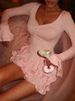 Blifanbo Flare Sleeve Ruffle Sexy V Neck Mini Dress Women Robe Irregular Single-breasted High Waist Slim A-line Club Dress_ecoleips.com