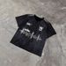 Unisex Dark Retro American Style Short Sleeve Summer Top Trendy Harajuku Style Women's Clothing Hot Sale_ecoleips.com