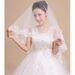 Bridal Veil Korean Lace Long Veil 1.5 Meters Veil Wedding Tail White Veil Wedding Accessories_ecoleips.com