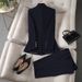 Women's Clothing Spring And Autumn Professional Suits Interview Suits Work Clothes Jackets_ecoleips.com