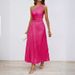European And American Women's Fashion Cross-border 2026 Summer New French Style One-shoulder Diagonal Collar_ecoleips.com