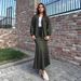 Women's Slim Fit Two Piece Set Autumn Casual Solid Color Sweatshirt Cardigan With Fishtail Bodycon Skirt_ecoleips.com