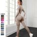 Women's Clothing Fitness Pants Sports Suit Women Quick Drying Running Tights Seamless Yoga Suit_ecoleips.com