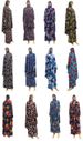 Summer Thin Dubai Style Long Dress Straight Fashion Printed Floral Loose Design Robe Headscarf Two-Piece Set_ecoleips.com