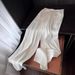 Suitable For All Seasons 2024 New Cotton Women's Plus Size Wide Leg High-end White Linen Pants For Women Summer Thin Style_ecoleips.com