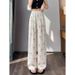 New Trendy Summer Digital Print Straight Leg Trousers Chinese Style Casual for Women And Men Instagram Look Sportswear_ecoleips.com