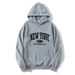 2025 New Spring And Autumn Hooded Sweatshirt With Letter Print, Loose Fit, Unisex, Trendy Wholesale For Women_ecoleips.com