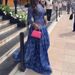 Casual Long Sleeve Women Gowns Dress Fashion Perspective Splicing Slim Long Dresses Elegant High Neck Long Sleeve Evening Dress_ecoleips.com