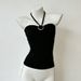 Y2k Aesthetics Tops Camis Women Clothing Punk Halter Bandage Tops Sexy Sling Aesthetic Crop Top Slim Gothic Tank Femme T Shirts_ecoleips.com