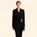 Women's Clothing Women's Elegant Cross-Shoulder Blazer Style Personalized Design High End Suit Jacket For Autumn Commuting_ecoleips.com