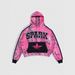 Men's And Women's Maple Leaf Letter Digital 3D Print Pullover Hoodie with Pocket Loose Fit Cross Border Export Style_ecoleips.com