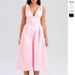 2025 Summer New Slim-Fit Strap European And American Style Fashionable Solid Color V-Neck Elegant Dress_ecoleips.com