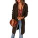 Fashionable Autumn And Winter Solid-Color Hooded Jackets, Mid-Length Women's Shirts, Long-Sleeved Sweaters_ecoleips.com