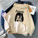 street Retro Gothic Style Y2K Cartoon Jacket, Niche Design, Loose Fit, Fleece-lined Hooded Sweatshirt For_ecoleips.com