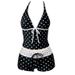New 2026 Women's Sexy Swimsuit Polka Dot Two Piece Bikini Imported from Thailand Cross Border_ecoleips.com