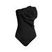 Women’s Clothing Spot New Three Dimensional Flower One Piece Swimsuit Women's Holiday Suit Skirt Swimsuit_ecoleips.com