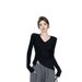This Is A Versatile And Niche Long-Sleeved Top With An Irregular Pleated Design That Can Hide Flaws And Make You Look Sl_ecoleips.com