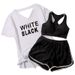 Verve Women's Swimsuit Summer Conservative Two-Piece Boxer Hot Spring Cover Belly Slimming Three-Piece Set Student Sports 2025_ecoleips.com