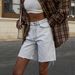 Women's Clothing Denim Shorts High Waist Denim Hot Girls_ecoleips.com