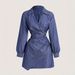Women's Clothing Fashionable Women's Slim Fit Long Sleeve Dress Elegant Lapel Elegant For Formal & Casual For Women_ecoleips.com
