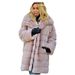 Luxurious Long Faux Fur Coat For Women - Oversized Hooded Winter Jacket, Plush Rabbit-Fur Trim, Soft & Warm Oversized Outerwear For Fall Winter_ecoleips.com